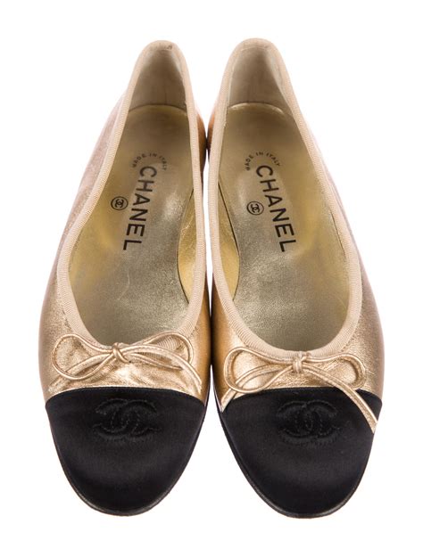 chanel women flat shoes|Chanel ballet flats size 41.